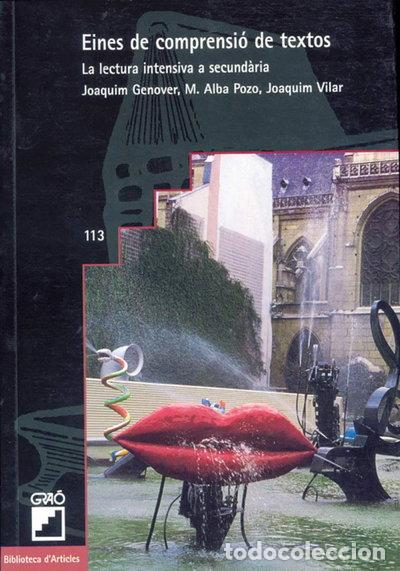 Libros: Eines de comprensi&oacute; de textos- 9788478271962
