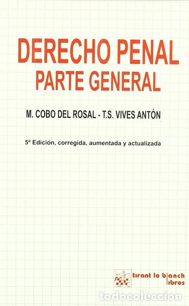 Libros: Derecho penal. Parte general- 9788480029490
