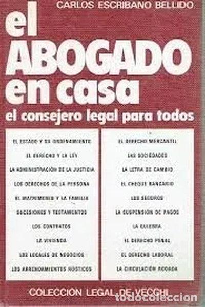 Libros: El abogado en casa- 9788431500474
