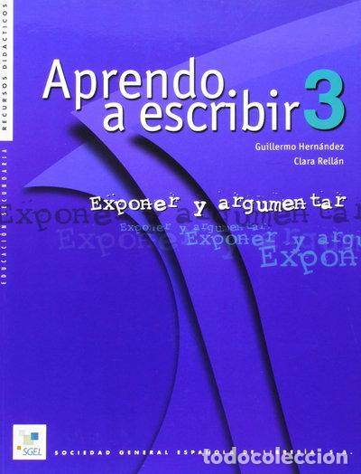 Libros: Aprendo a escribir 3- 9788471437709