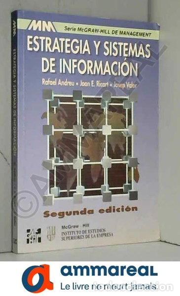 Libros: Estrategia y sistemas de informaci&oacute;n- 9788448105082