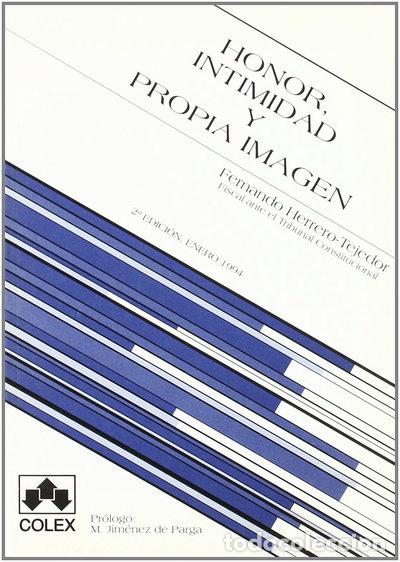 Libros: Honor, intimidad y propia imagen- 9788478791545