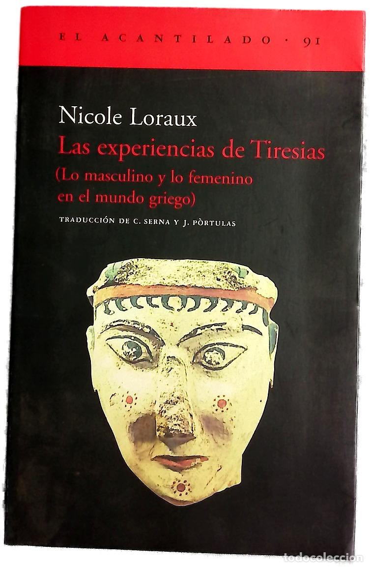Libros: Las experiencias de Tiresias lo masculino y lo femenino en el mundo griego