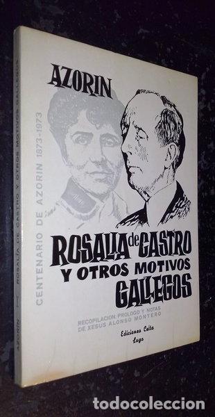 books: Rosal&iacute;a de Castro y otros motivos gallegos- 9788470440557
