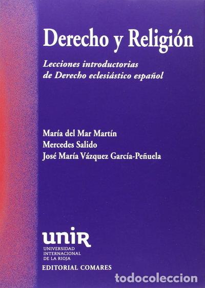 Libros: Derecho y religi&oacute;n- 9788490451366