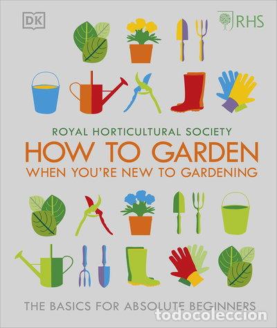 Livros em segunda m&atilde;o: RHS How to Garden When You're New to Gardening- 9780241336656