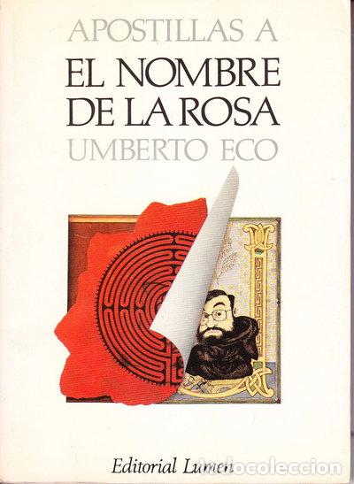 Livres: Apostillas a El Nombre de la Rosa- 9788426411587