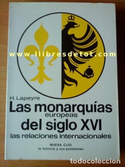 Livros em segunda m&atilde;o: Las monarqu&iacute;as europeas del siglo XVI- 9788433593412