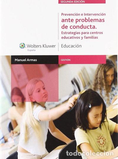 Libros: Prevenci&oacute;n e intervenci&oacute;n ante problemas de conducta- 9788471979575