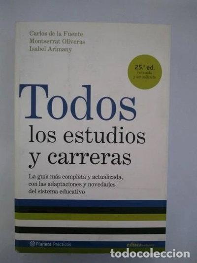 Libri di seconda mano: Todos los estudios y carreras- 9788408057222