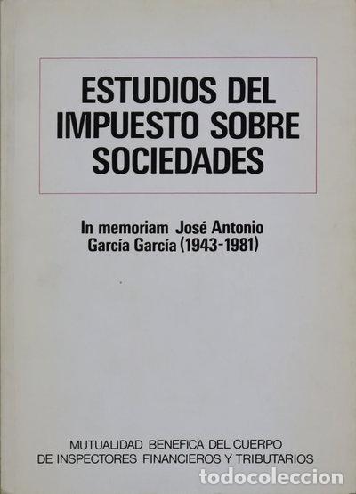 Libros: Estudios del impuesto sobre sociedades- 9788450088922
