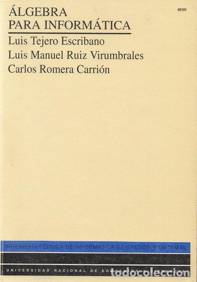 B&uuml;cher: &Aacute;lgebra para inform&aacute;tica- 9788436229349