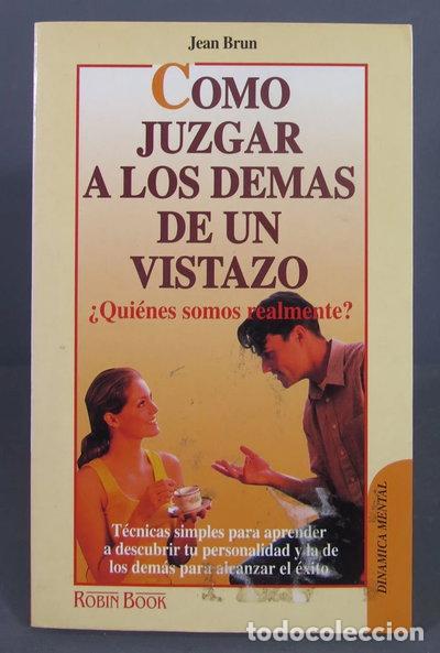 Libros: C&oacute;mo juzgar a los dem&aacute;s de un vistazo- 9788479271879