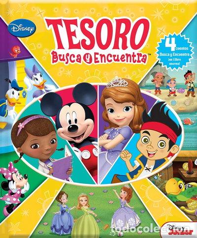 Livres: Tesoro Busca y Encuentra Disney Junior- 9781450898843