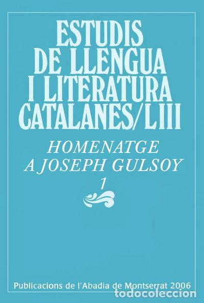 B&uuml;cher: Homenatge a Joseph Gulsoy, 1- 9788484158431