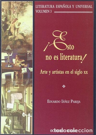 Livres: Esto no es literatura- 9788480633208