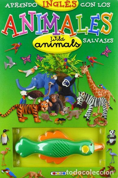 Livres: Aprendo ingl&eacute;s con los animales salvajes- 9788498065770