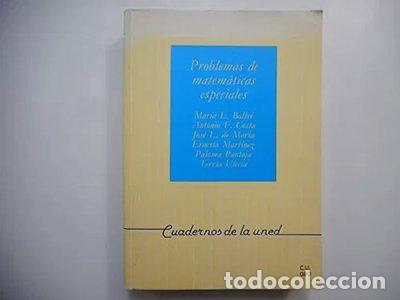 Libri di seconda mano: Problemas de matem&aacute;ticas especiales- 9788436224733