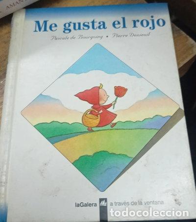 books: Me gusta el rojo- 9788424668020