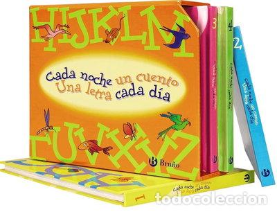Libros: Cada noche un cuento, una letra cada d&iacute;a- 9788421690901