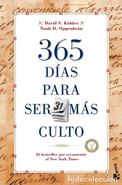Libros: 365 d&iacute;as para ser m&aacute;s culto- 9788427040625