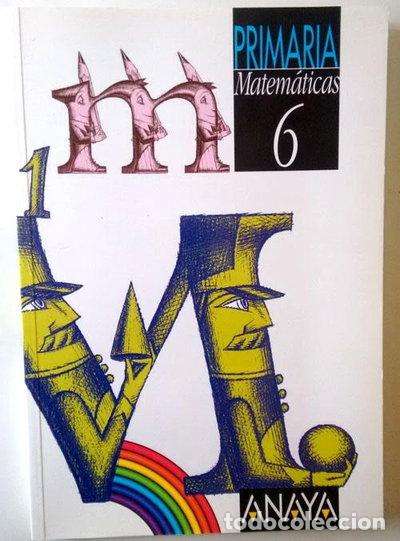 Libros: Matem&aacute;ticas 6, Educaci&oacute;n Primaria, 3 ciclo- 9788420758244