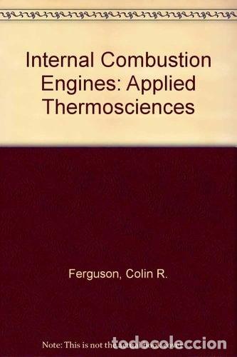 books: Internal Combustion Engines- 9780471837053