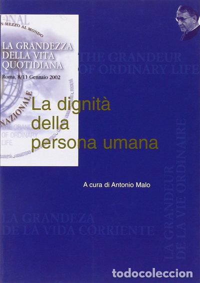 books: La dignit&agrave; della persona umana- 9788883330346
