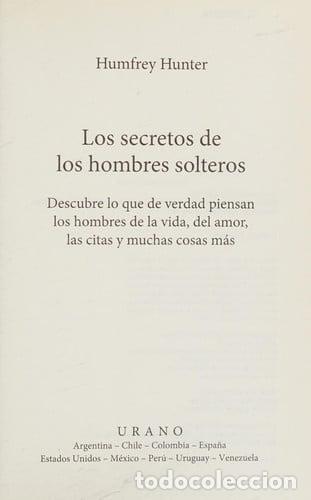 B&uuml;cher: Los Secretos de Los Hombres Solteros Descubre Lo Que de Verd - Humfrey Hunter