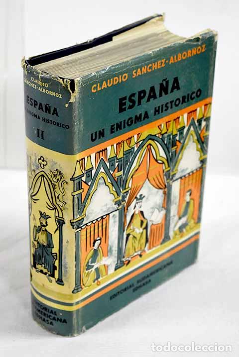 Libri di seconda mano: Espa&ntilde;a, un enigma hist&oacute;rico, tomo II.- S&aacute;nchez-Albornoz, Claudio
