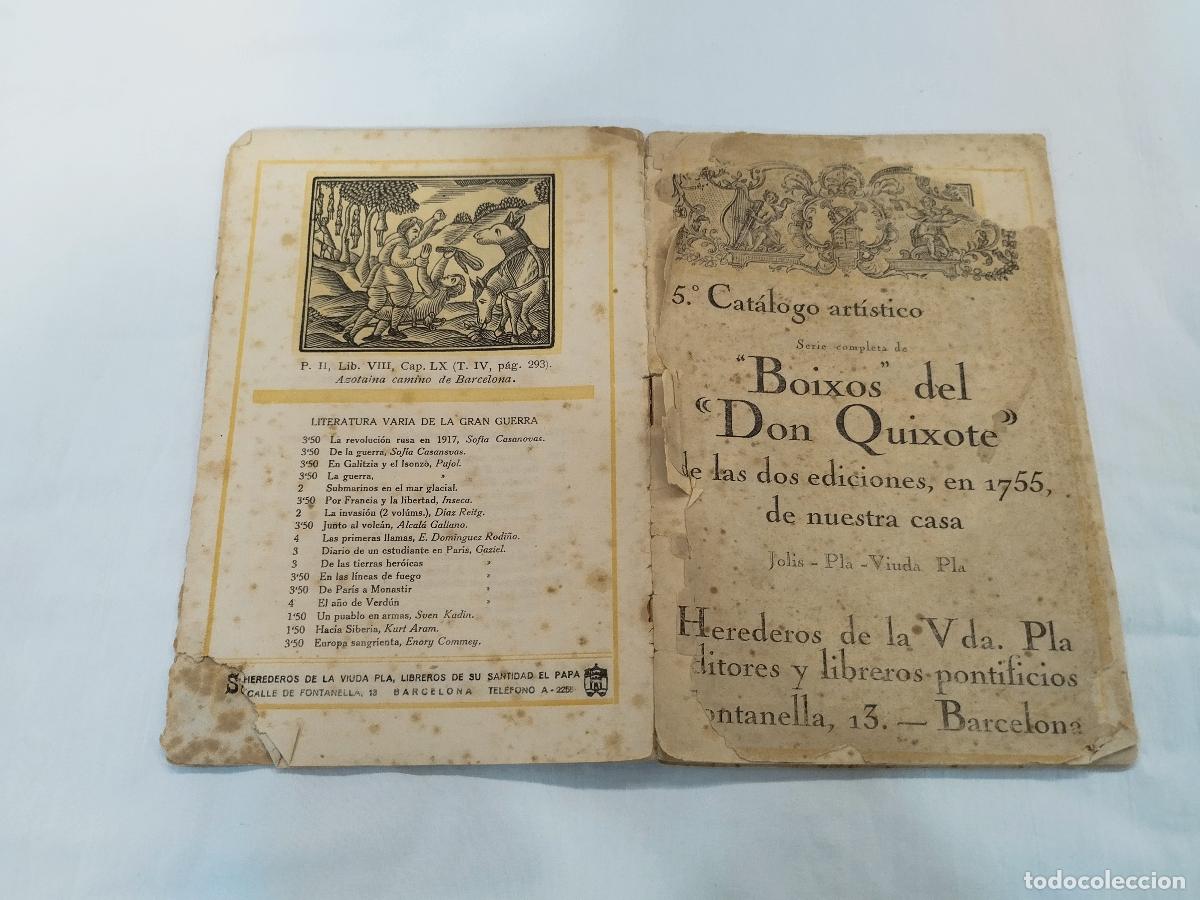 Livros em segunda m&atilde;o: 5&ordm; CAT&Aacute;LOGO ART&Iacute;STICO BOIXOS DEL DON QUIXOTE 1755 - HEREDEROS DE LA VDA. PLA BARCELONA - Sin autor
