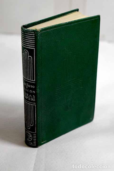 Libros: Obras completas: Vega, Garcilaso de la.- Vega, Garcilaso de la