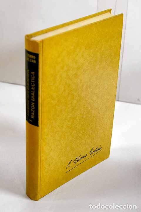 Libros: Raz&oacute;n mec&aacute;nica y raz&oacute;n dial&eacute;ctica.- Tierno Galv&aacute;n, Enrique