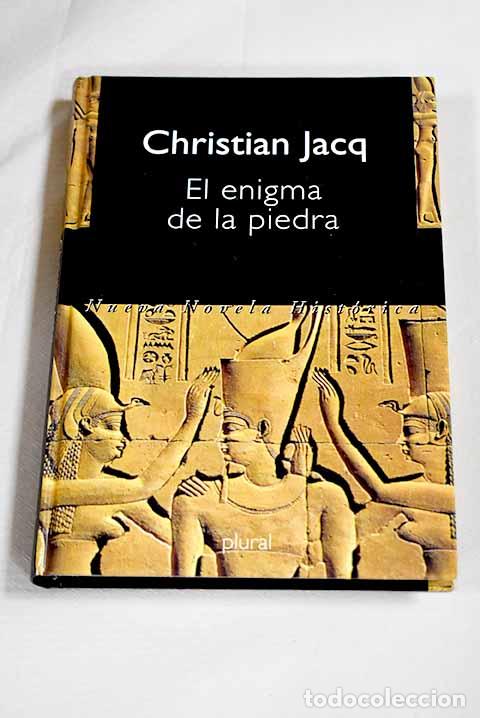 Libros: El enigma de la piedra.- Jacq, Christian