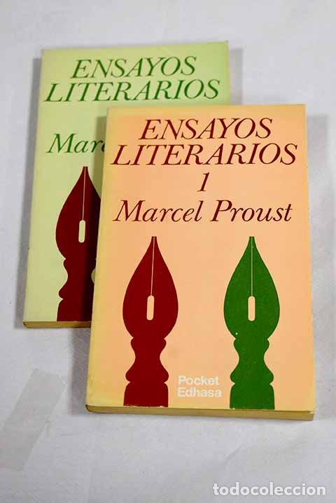 B&uuml;cher: Ensayos literarios: Proust, Marcel.- Proust, Marcel