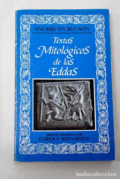 Livres: Textos mitol&oacute;gicos de las eddas