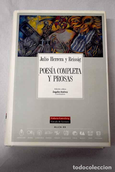 Livros em segunda m&atilde;o: Poes&iacute;a completa y prosas.- Herrera y Reissig, Julio