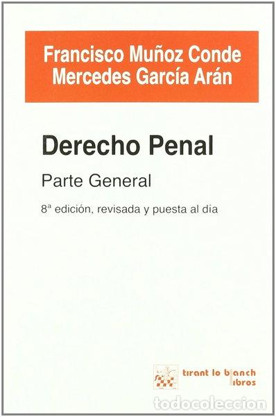 Libros: Derecho Penal Parte General- 9788498769210