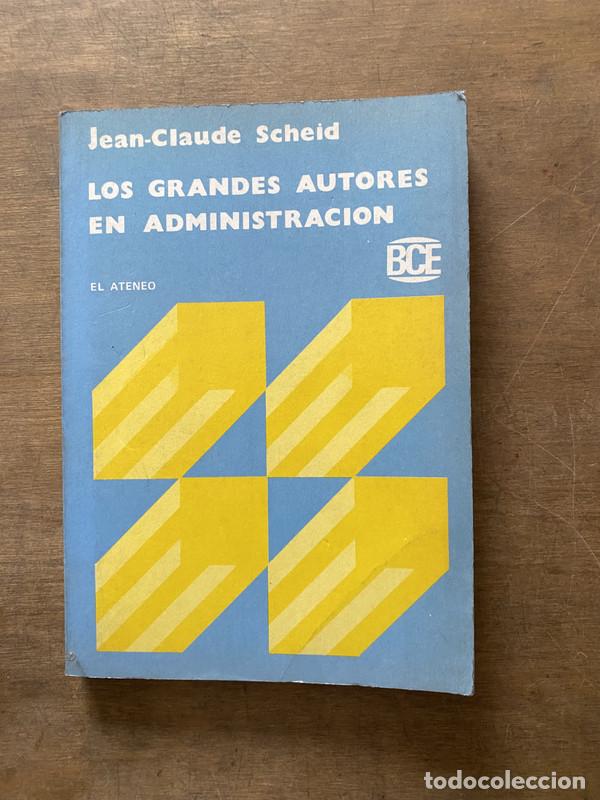 Libri di seconda mano: Los grandes autores en administracion - Scheid Jean-Claude