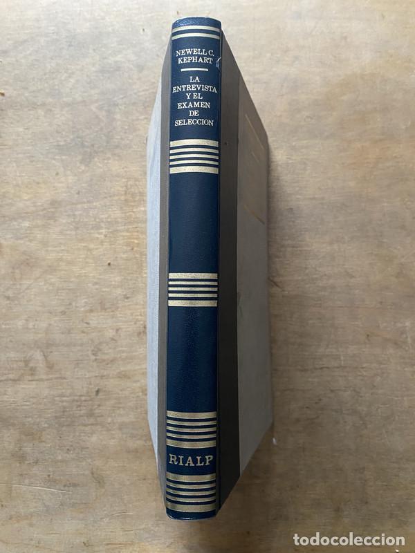 B&uuml;cher: La entrevista y el examen de seleccion - Kephart Newell C.
