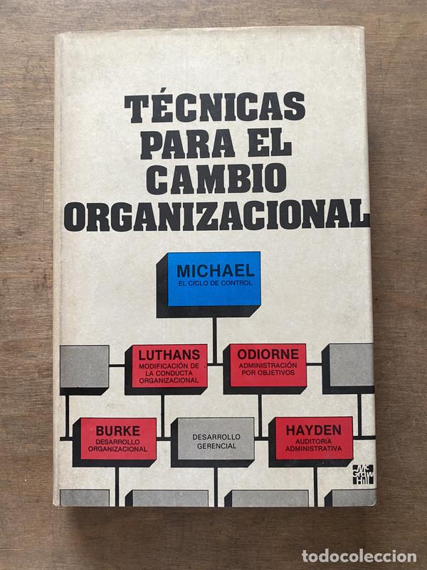 Livros em segunda m&atilde;o: Tecnicas para el Cambio Organizacional - -