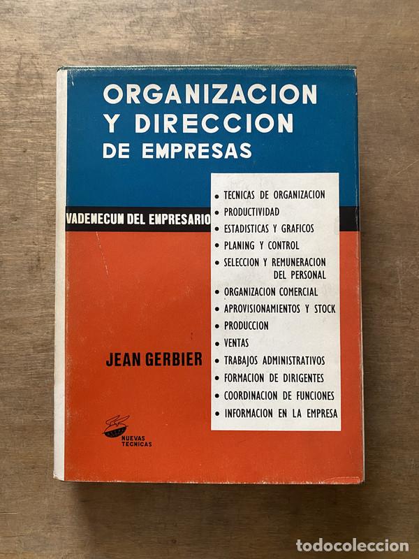Livros em segunda m&atilde;o: Organizacion y Direccion de Empresas - Gerbier Jean