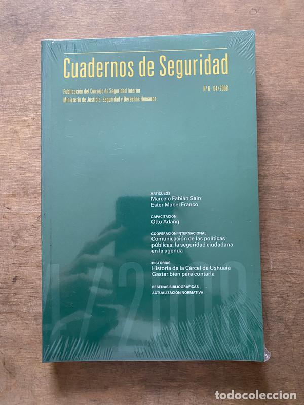 Libros: Cuadernos de Seguridad - Consejo de Seguridad Interior Ministerio de Justicia Seguridad y Derechos H