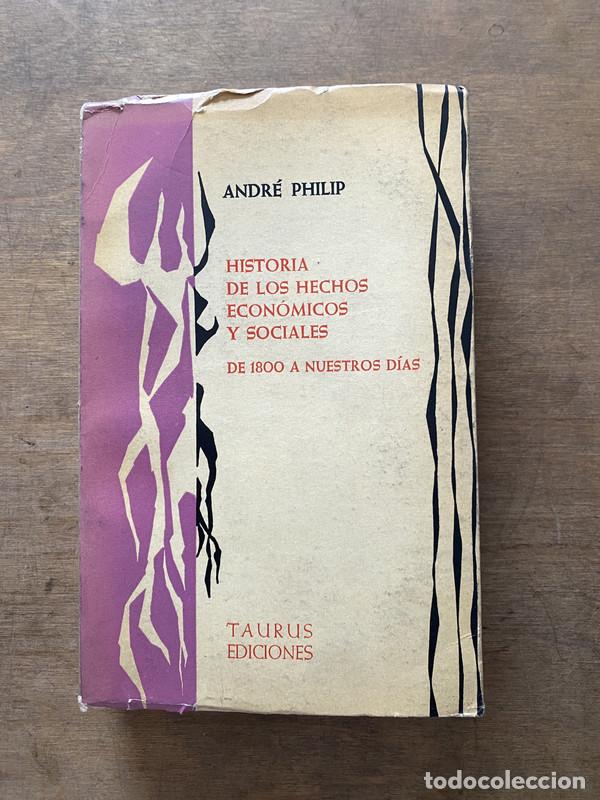 Libros: Historia de los hechos economicos y sociales - Philip Andre