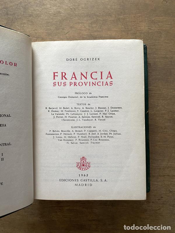 Livros em segunda m&atilde;o: Francia sus provincias - Ogrizek Dore