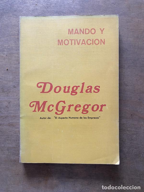 Livres: Mando y Motivacion - McGregor Douglas