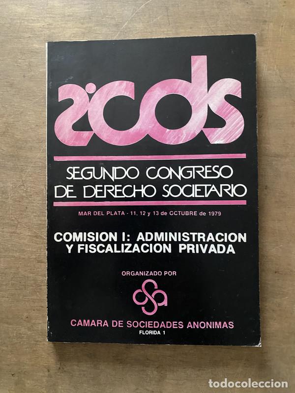 Livres: Segundo Congreso de Derecho Societario - -