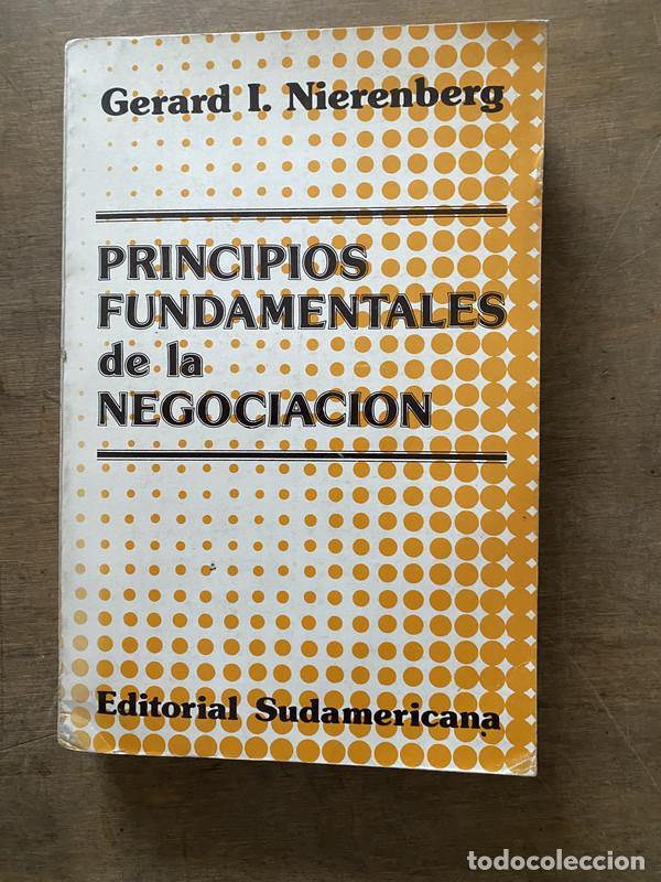 Livres: Principios Fundamentales de la Negociacion - Nierenberg Gerard I.