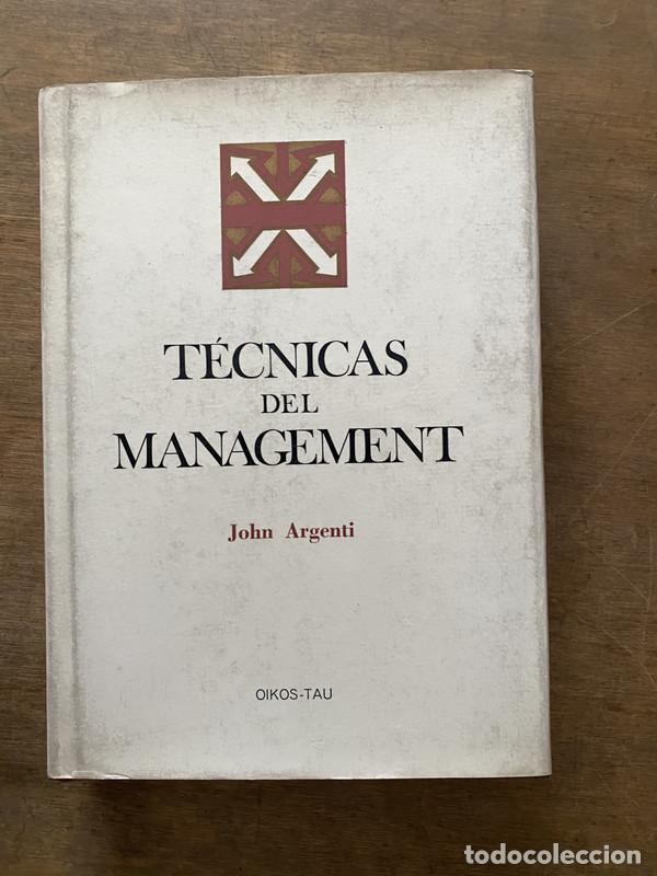 Livros em segunda m&atilde;o: Tecnicas del Management - Argenti John