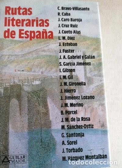 Libri di seconda mano: Rutas literarias de Espa&ntilde;a- 9788403601857